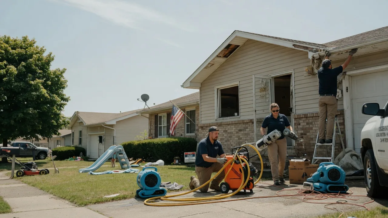 Water Damage Restoration in Dime Box, TX near me